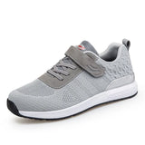 Women Walking Shoes Men's Autumn Casual Sneakers Couples Flats Lace-Up Hiking Zapatillas Mujer MartLion grey 35 