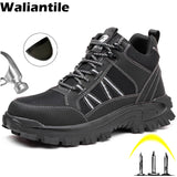 Insulation Welding Safety Boots For Men's Outdoor Non-slip Construction Working Indestructible Safety Work Shoes MartLion   