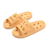Men's Platform Slippers Shoes Unisex Summer Beach Soft Sole Slide Sandals Leisure Women Indoor Bathroom Anti-slip Slides Mart Lion Yellow 36-37 