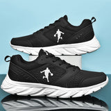 Men's casual sports shoes wear-resistant breathable non-slip mesh surface lightweight MartLion   