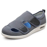 Casual Mom Dad Shoes Sandals Orthopedics Wide Feet Swollen Thumb Eversion Adjusting Soft Diabetic MartLion Dark Gray 48 