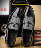 Men's Casual Shoes Stitching Hand-carved Breathable Tassels Loafers Moccasins Light Driving Flats Mart Lion   