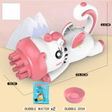 Electric Dolphin Bubble Machine Automatic Blower Soap Water Bubbles Maker Gun for Children Summer Beach Outdoor Kids Toys Mart Lion no box  