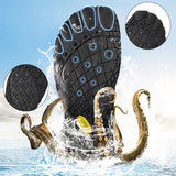 Water Shoes Men's Quick Dry Wide Toe Aqua Adjustable Barefoot Sock for Swim Beach River Pool Surf MartLion   