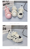 Platform Sneakers Women Designer Casual Zapatos De Mujer Breathable Spring Autumn Pink Ladies Shoes Mart Lion   