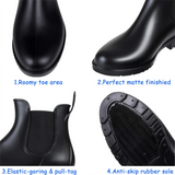 Summer Women's Rain Boots Soft Short Ankle Rain Rubber Outdoor Non-slip Waterproof Home MartLion   