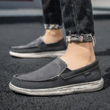 Summer Men's Canvas Boat Shoes Outdoor Lightweight Convertible Slip-On Loafer Casual Beach MartLion   