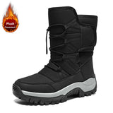 Winter Women Ankle Boots Keep Warm Women's Snow Boots Outdoor Slip on Platform Women's Hiking Boots Thickened Plush Women Boots