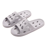 Men's Platform Slippers Shoes Unisex Summer Beach Soft Sole Slide Sandals Leisure Women Indoor Bathroom Anti-slip Slides Mart Lion Gray 36-37 