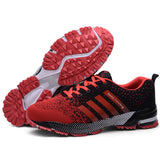  Running Breathable Shoes Men's Outdoor Sports Shoes Lightweight Lace-up Sneakers Athletic Training Footwear Mart Lion - Mart Lion
