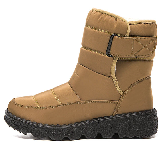  Padded Waterproof Women's Shoes Casual Non-slip Walking Trendy Warm Snow Boots Sports Footwear MartLion - Mart Lion