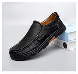 Men Leather Shoe Natural Leather Shoes for Men Sneakers Male Loafers MartLion   