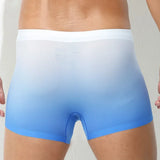 man Boxers Briefs Gradient Color Underwear Control Panties Modal Microfiber Soft Breathable MartLion   