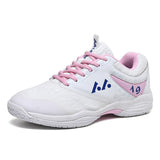 badminton shoes Men's women's anti-skid volleyball Couple lightweight tennis Mart Lion Pink 35 