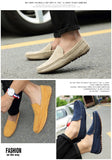 Suede Leather Men's Loafers Luxury Casual Shoes Boots Handmade Slipon Driving  Moccasins Zapatos Mart Lion   