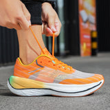 Carbon Plate Cushioning Men's Running Shoes Women Breathalbe Athletic Sports Jogging Ultralight Training Sneakers Mart Lion   