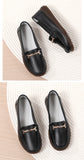 Women Flats Genuine Leather Moccasins Woman Casual Shoes Slip-on Loafers Female MartLion   