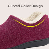 Classic Fur Loafers Slippers Winter Outdoor Plush Closed Rubber Home Shoes For Women Unisex Warm Non-Slip Faux Furry MartLion   