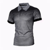 Men Polo Men Shirt Short Sleeve Polo Shirt Print Polo  Summer Streetwear Casual Fashion Men tops MartLion   