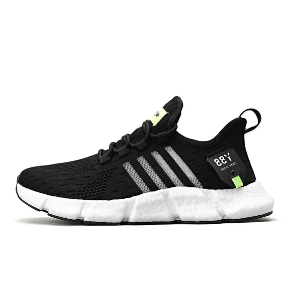 Unisex Sneakers Running Shoes Men's Women Casual Sports Tennis Light Outdoor Mesh Athletic Jogging Soft Classic MartLion black 36 