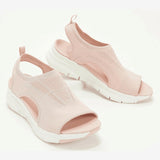  Summer Sport Sandals Washable Slingback Orthopedic Slide Women Platform Soft Wedges Shoes Casual Footwear Mart Lion - Mart Lion