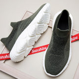 Summer Men's Casual Sneakers Slip-on Running Sport Shoes Breathable Tennis Trainers Soft Walking Jogging Mart Lion   