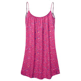 Women's Summer Casual Vest Sleeveless Bohemian Print Loose Tank Large Dress MartLion   