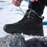 Winter Men Boots Warm  Outdoor Men's Snow Boots Non-slip Men Cotton Boots Lightweight Waterproof Working Ankle Boots MartLion   