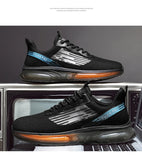 Non-slip Vulcanized Shoes Men's Trendy Sneakers Running Summer Breathable Mesh MartLion   