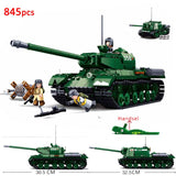 Military ww2 Cannon Assault Armored Vehicle Battle Tank Car Truck Army Weapon Building Blocks Sets  Model King Kids Toys Gift Mart Lion No Box3 Dolls  