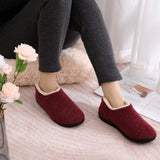 Short Plush Slippers  Women Winter Warm Cozy Home Slides MartLion   