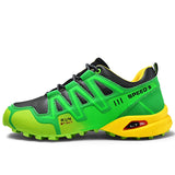 Men's Shoes Outdoor Breathable Speedcross  Men's Running Shoes Mart Lion 8-8-Green 43 