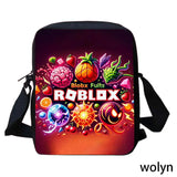 Fruits Children Shoulder Bags Cartoon School Bags for Boy Girls Capacity Kids Crossbody MartLion color2 CHINA 