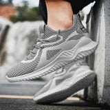 Casual Non-slip Running Shoes Men's Trendy Sport Lightweight Breathable Sneakers Footwear MartLion   