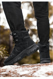 Men's Tactical Hiking Boots Shock-absorbing and Anti Slip Desert Boots Outdoor Camping Hiking Work Shoes Winter Boots MartLion