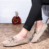 Tassel Loafers Men's Suede Luxury Shoes Casual  Slip-on Moccasin Driving MartLion   