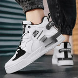 Men's Sneakers Basketball Shoes Casual Shoes Breathable Tennis Hombre55 MartLion J2820 white 39 