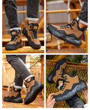 Safety protective shoes anti-smash anti-stabbing safety shoes thick-soled breathable non-slip non-tired feet work shoes MartLion