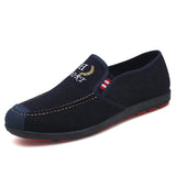 Loafers Shoes Men's Casual Slip on Driving Loafers Breathable Mart Lion 220 XH blue 39 