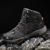 High-Top Men's Hiking Boot Winter Outdoor Shoes Lace-Up Non-slip Outdoor Sports Casual Trekking Waterproof Suede Mart Lion   