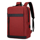 Laptop Backpack Multifunctional Waterproof Bags For Computer Men's Backpack USB Charging Backpack Nylon Casual Rucksack Mart Lion   
