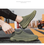  Casual Socks Boots Loafers Outdoor Non-slip Walking Shoes Men's Spring Breathable Mesh Flat MartLion - Mart Lion