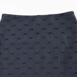 Slim Dot Printed Bodycon Skirt Casual Basic Mid-Waisted Super Mini Skirts Women Summer Streetwear Lady MartLion   