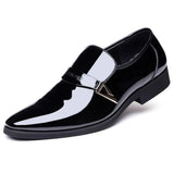White Leather Dress Shoes Men's Spring Autumn Breathable Formal Derby Casual English MartLion E 38 