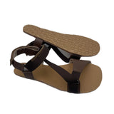 Summer  Barefoot Leather Flat Sandals For Women Men's Shoes With Soft Sole Light Weight MartLion   