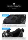breathable safety shoes men's summer work lightweight work anti puncture protective anti-slip sneakers MartLion   