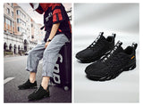 Summer Trend Flying Woven Fish Scale Blade Men's Sports Casual Shoes sneakers