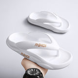 Summer Shoes Soft Bathroom Slippers Pillow Slides Outdoor Indoor Women Thick Bottom Platform Sea Flip-Flop Thong Sandals Mart Lion   