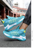 breathable flying woven basketball shoes actual combat non-slip running students youth sports cushioned shock MartLion   