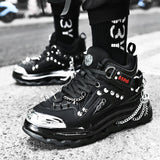 Brand Platform Shoes Men's Sneakers Designers Sneakers Thick Soled Running Mart Lion   